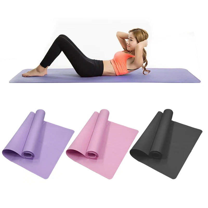 4 mm dicke EVA-Yogamatte – Rutschfeste Sportmatte für Yoga, Pilates & Gymnastik