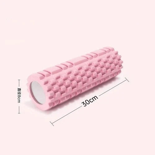 Schaumstoffrolle, EVA-Muskelrolle für Yoga, Pilates, Rückenübungen & Physiotherapie, 30 x 8 cm